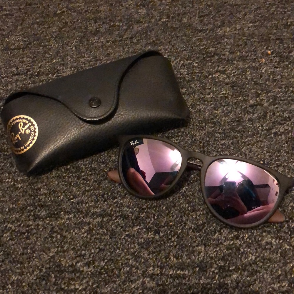 Purple Ray Bans